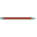 download Blue Pencil clipart image with 135 hue color