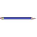 download Blue Pencil clipart image with 0 hue color