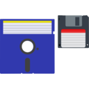 download Floppy Disks clipart image with 0 hue color