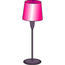 download Floor Lamp clipart image with 270 hue color