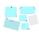 download Notepaper clipart image with 135 hue color