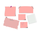 download Notepaper clipart image with 315 hue color