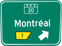 Panneau Sortie Traffic Sign Exit