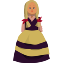 download Doll clipart image with 0 hue color