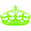 download Jubilee Crown Red clipart image with 90 hue color