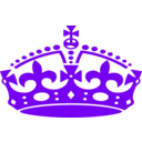 download Jubilee Crown Red clipart image with 270 hue color
