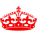 download Jubilee Crown Red clipart image with 0 hue color