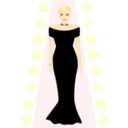 download Runway Model clipart image with 0 hue color