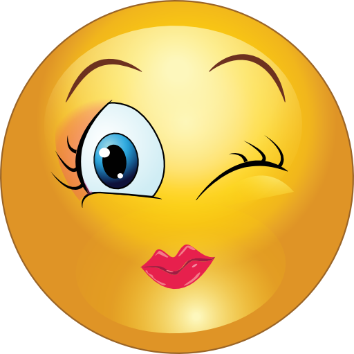 clipart smiley face wink - photo #24