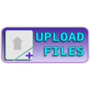 download Upload File clipart image with 135 hue color
