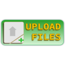 download Upload File clipart image with 0 hue color