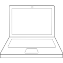 download Ordinateur Portable Laptop clipart image with 0 hue color
