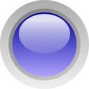 Led Circle Blue