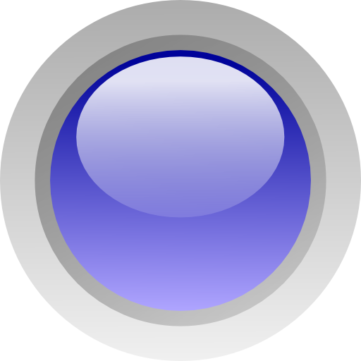 Led Circle Blue