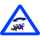 download Ufo Danger clipart image with 225 hue color