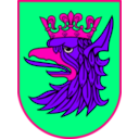 download Szczecin Coat Of Arms clipart image with 270 hue color