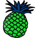 download Pineapple clipart image with 90 hue color