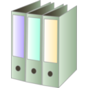 download 3 Binders clipart image with 45 hue color