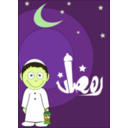 download Ramadan clipart image with 45 hue color
