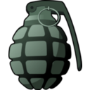 download Handgrenade clipart image with 45 hue color