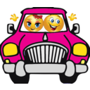 download Couple Car Smiley Emoticon clipart image with 0 hue color