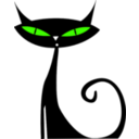 download Gato clipart image with 45 hue color