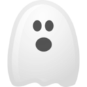 download Ghost clipart image with 135 hue color