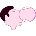 download Nose clipart image with 315 hue color
