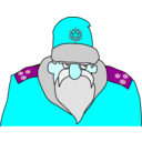 download Colonel Frost clipart image with 180 hue color