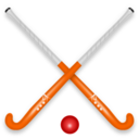 download Hockey Stick Ball clipart image with 0 hue color