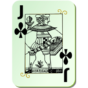 download Guyenne Deck Jack Of Clubs clipart image with 45 hue color