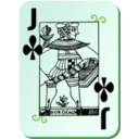 download Guyenne Deck Jack Of Clubs clipart image with 90 hue color