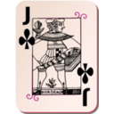download Guyenne Deck Jack Of Clubs clipart image with 315 hue color