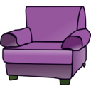 download Armchair clipart image with 90 hue color