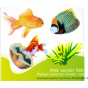 download Free Vector Fish clipart image with 0 hue color