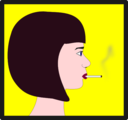 Woman With Cigarette