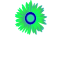 download Sun Flower Icon clipart image with 90 hue color