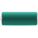 download Cylinder Battery clipart image with 315 hue color
