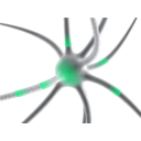 download Firing Neuron clipart image with 90 hue color