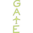 download Gate clipart image with 45 hue color