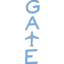 download Gate clipart image with 180 hue color
