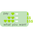 download Pay What You Want clipart image with 45 hue color