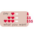 download Pay What You Want clipart image with 315 hue color