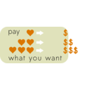 download Pay What You Want clipart image with 0 hue color