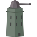 download Anti Air Tower Or Turret clipart image with 90 hue color