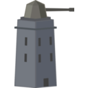 download Anti Air Tower Or Turret clipart image with 180 hue color