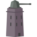 download Anti Air Tower Or Turret clipart image with 270 hue color
