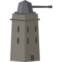 download Anti Air Tower Or Turret clipart image with 0 hue color