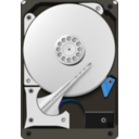 download Open Disk Drive clipart image with 180 hue color