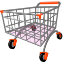 download Shopping Cart clipart image with 135 hue color